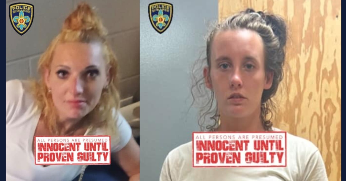 Tabbetha Barner (left) and Tiffany Ann Guidry. (Images: Baton Rouge Police Department)
