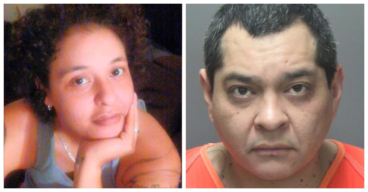 Jeffery Lee Devorah, 43, right, faces charges in the death of Tiffany Lynette Garza, 37, in Texas. (Screenshot from CBS San Antonio, Texas affiliate KENS 5)