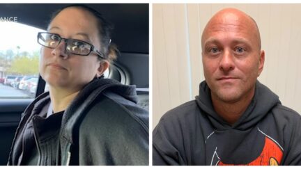 Kimberly Phelps, left, and her husband, Christopher face charges in a dangerous fake car crash insurance fraud scheme. (California Department of Insurance)