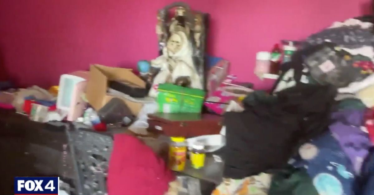 A shrine to Holy Death