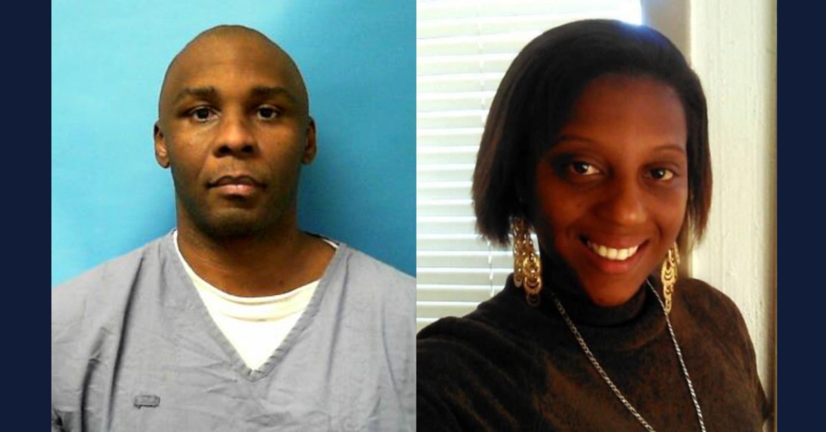 Lorenzo Benjamin Hudson murdered Shaquierra Elaine Pinckney, authorities said. (Mugshot of Hudson via Florida Department of Corrections; image of Pinckney via Putnam County Sheriff's Office)