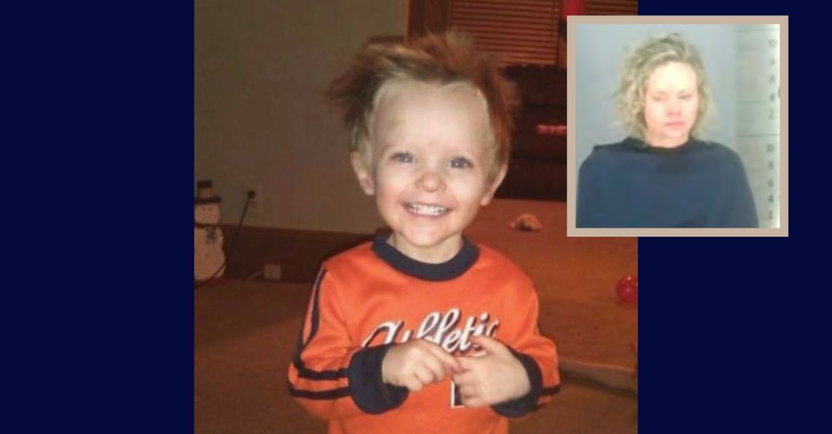 Jaxon Bunner and his mom