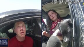 Steven Tyler Stratton and Nikki Alcaraz pictured in May 4 bodycam