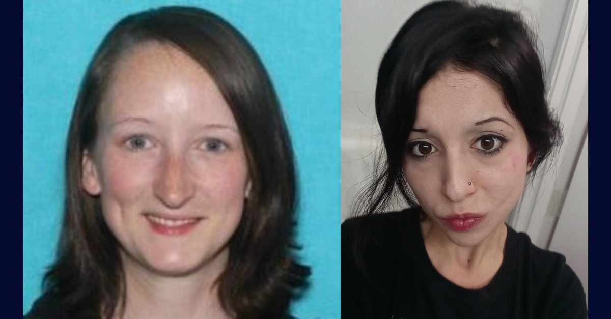Bridget Leann Webster, left, was found dead on April 30 in Polk County, Oregon. Ashley Real was found dead May 7, in Clackamas County, Oregon. (Image of Webster: Polk County Sheriff's Office; image of Real: Clackamas County Sheriff's Office)