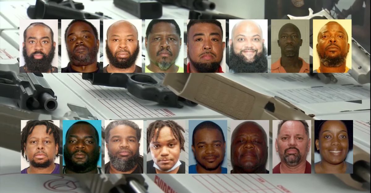 Sixteen people were indicted in Georgia