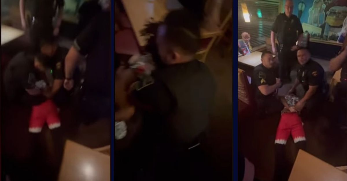 Police in Kenosha, Wisconsin, mistakenly take down a Black man holding his baby in an Applebee