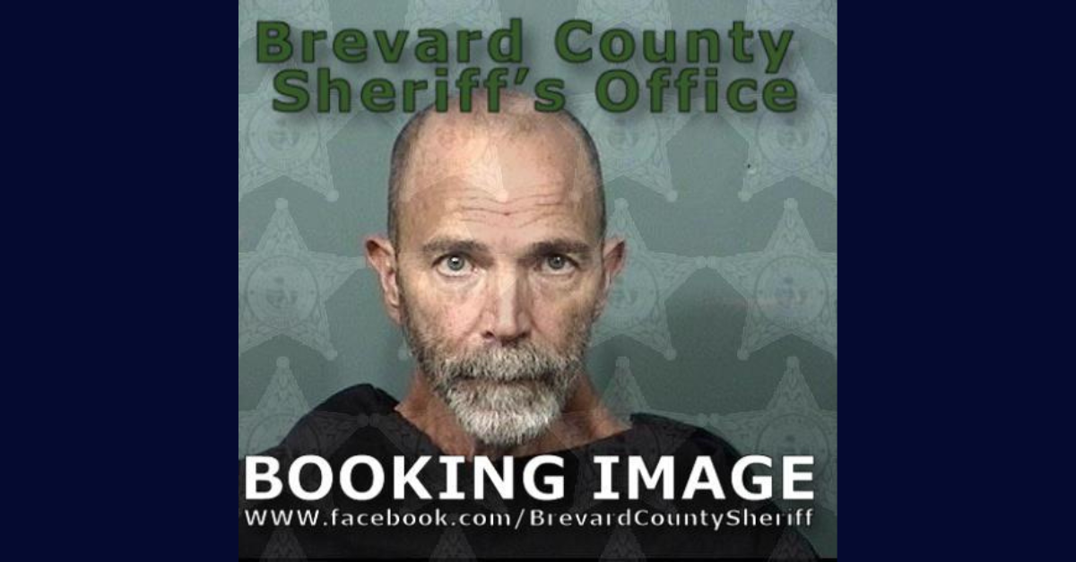 Eric Rodgers allegedly used a gun to threaten children who he claim played ding-dong ditch at his home. (Mug shot: Brevard County Sheriff