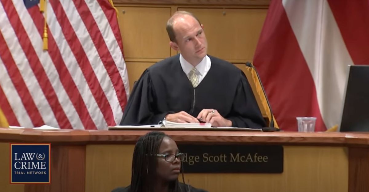 Fulton County Superior Judge Scott McAfee.