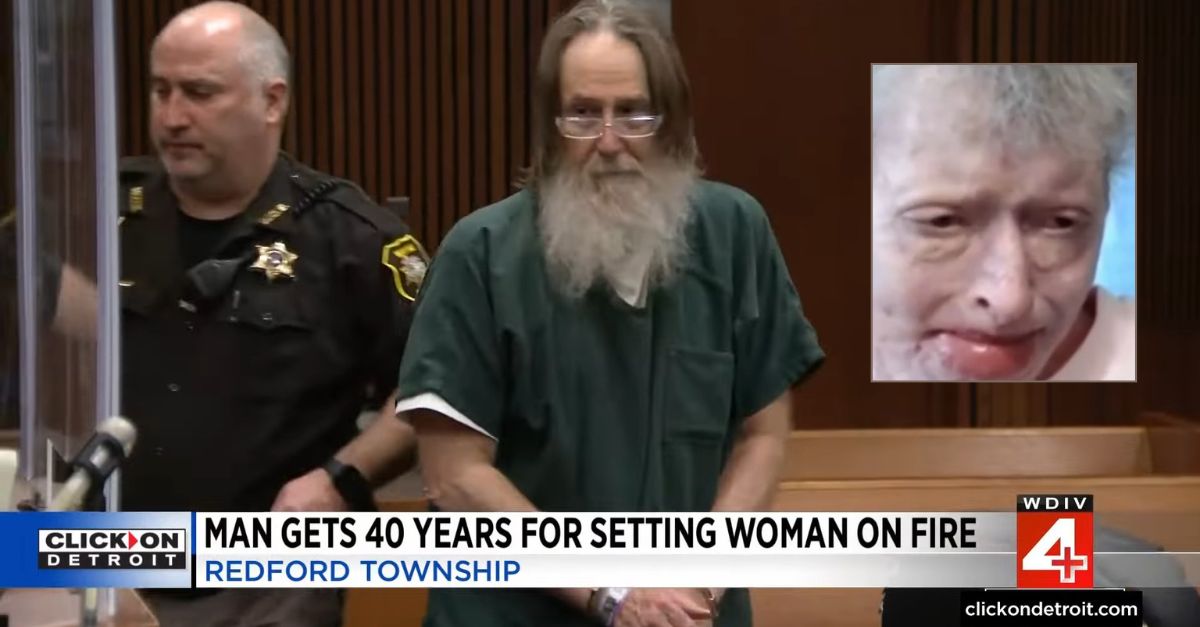 William Helmer was sentenced for burning Dorothy Spinella. (Screenshots from Detroit