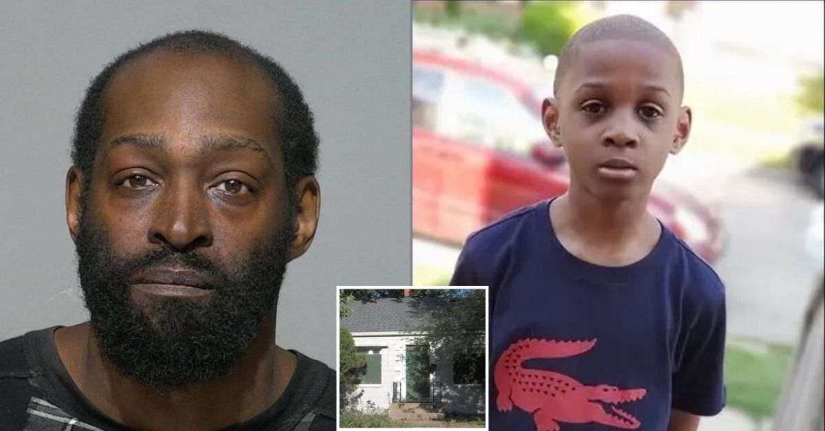 Romuan J. Moye (Milwaukee Police), Jacarie Robinson, and the home where the boy's body was discovered (WTVJ screenshots)