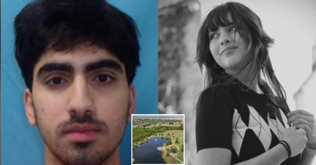 Zander Tashman (Frisco Police Dept.) Ellyse Suarez (Stonebriar Funeral Home and Cremation Services) and Frisco Commons Park (Neighborhoods.com—YouTube screenshot)