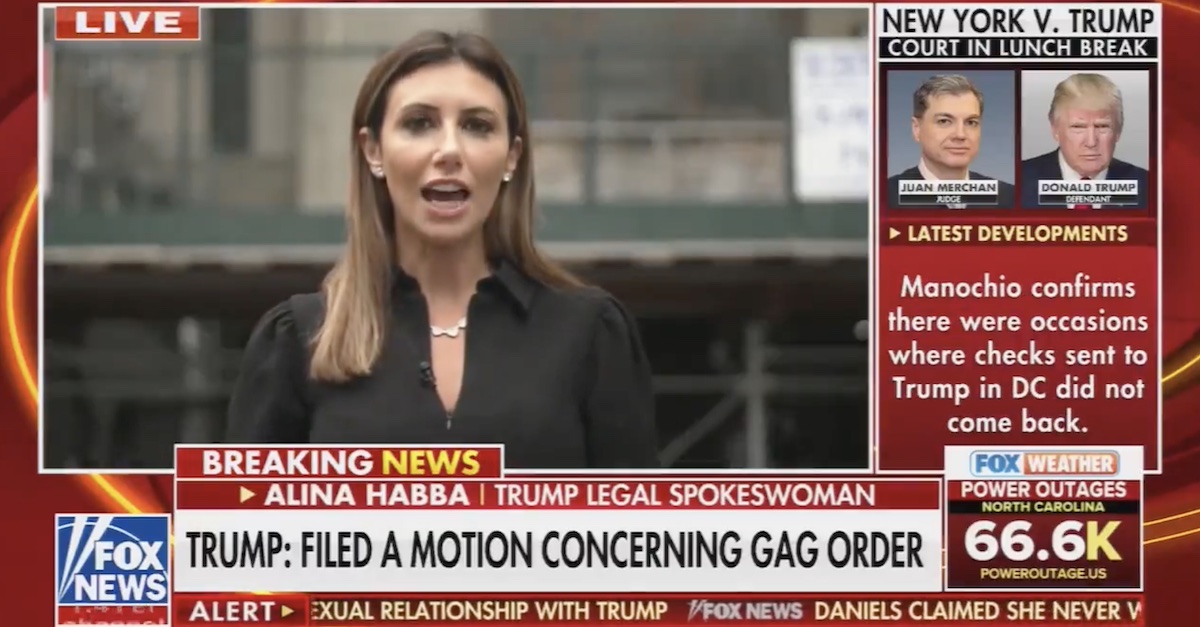 Trump gag order: Alina Habba says it's 'unconstitutional' to make her ...