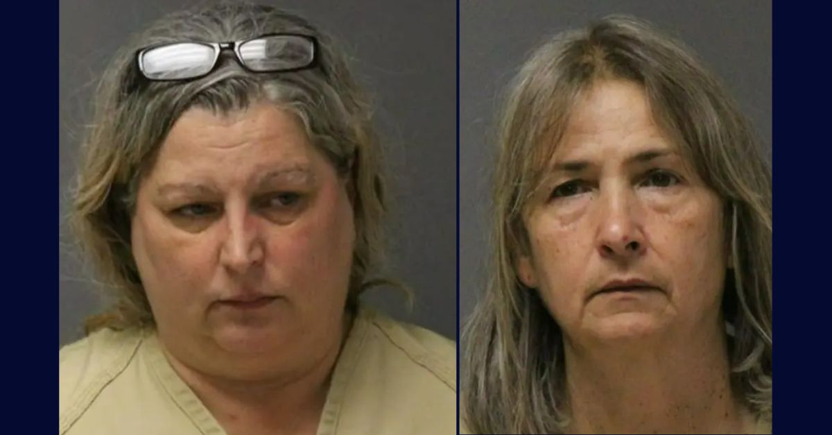 Aimee J. Lonczak (left) and Michele Nycz (right) are seen in booking photos.