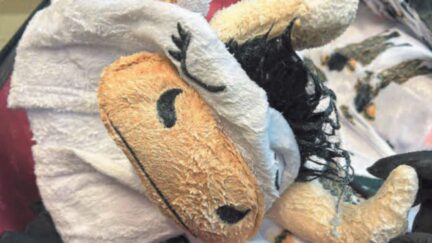 Meth-caked cow onesie