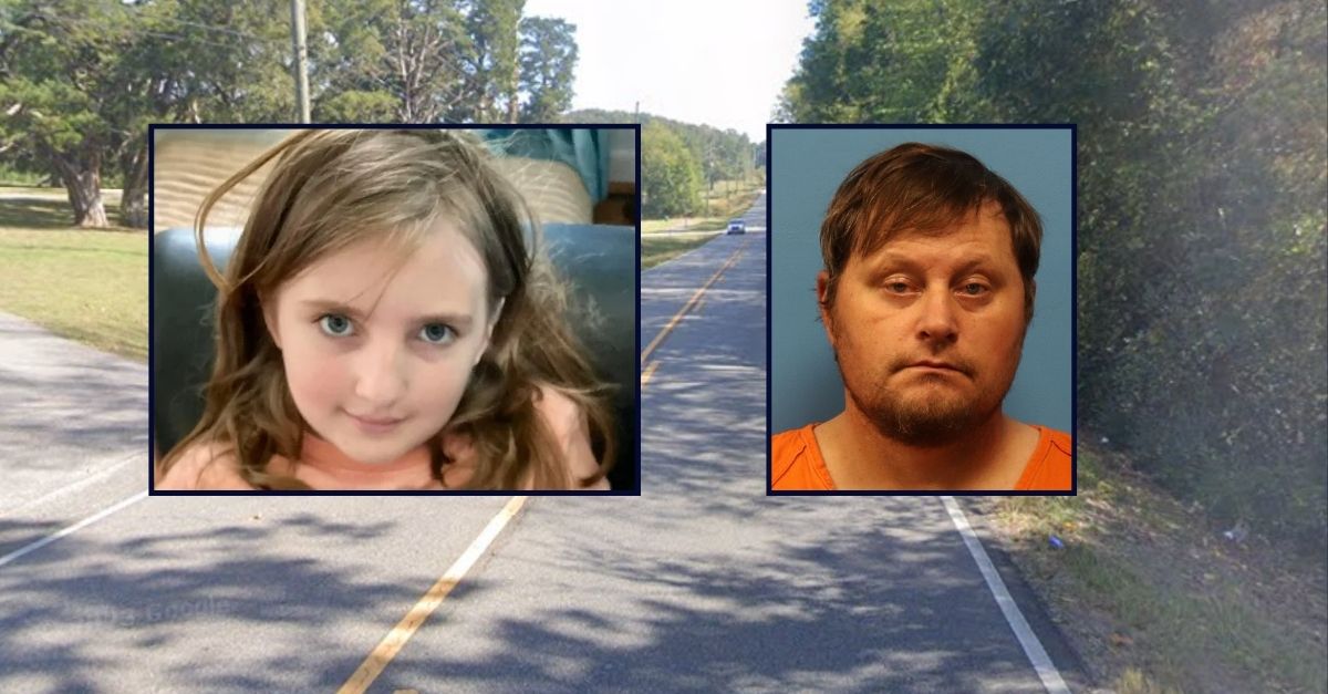 Ember Poe, on the left; John Winton, on the right; inset against an image of the area where Poe was struck by a vehicle.