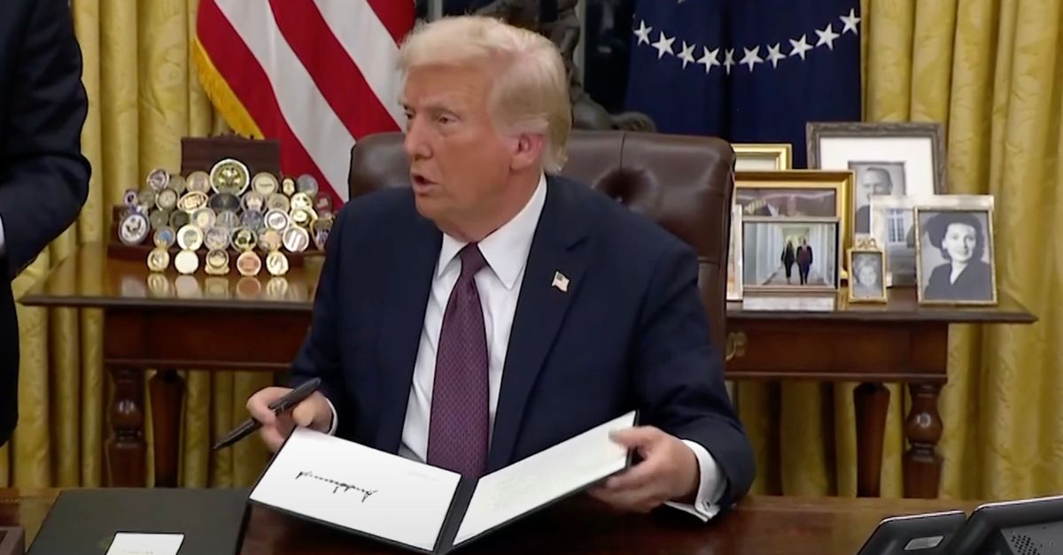 Donald Trump signing an executive order aimed at ending birthright citizenship in the U.S. (Forbes).