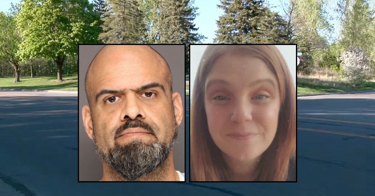  Danielle Warren (HOPE Coalition/Facebook). Background: The country  wherever  Jason Filas and Danielle Warren lived successful  Burnsville, Minn. (KSTP/YouTube). 