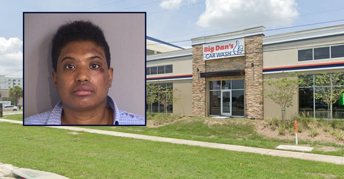 Chanel Anderson appears inset against an image of a car wash.