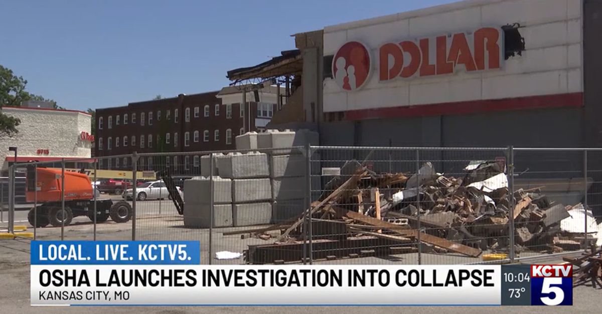 Family Dollar roof collapse