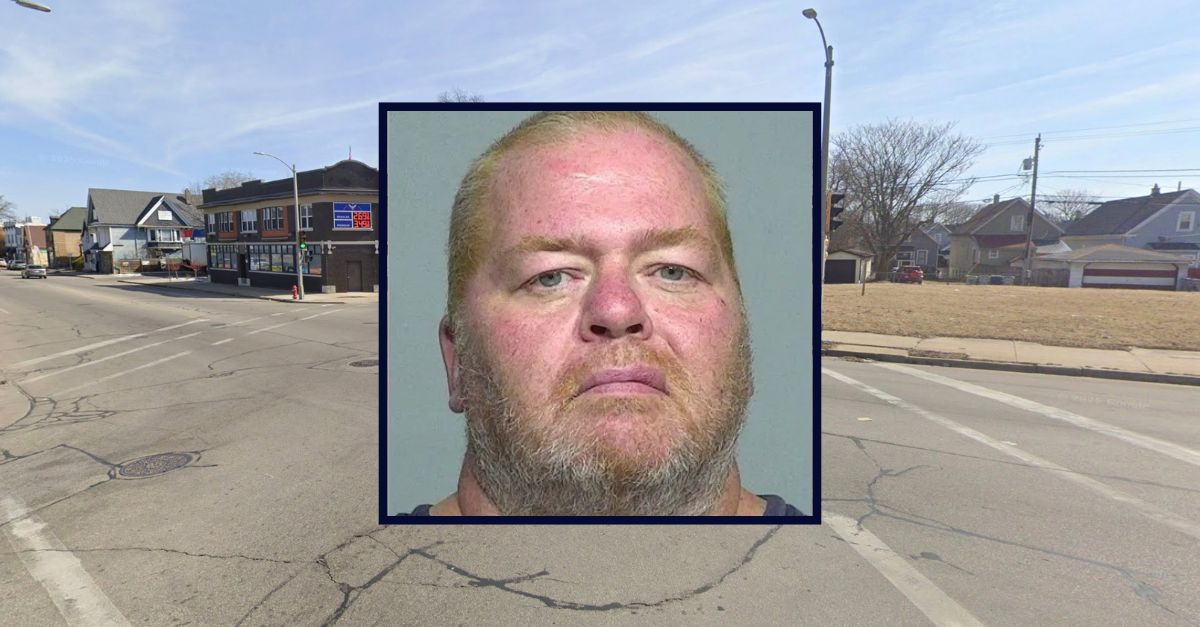  The intersection wherever  Martinez allegedly ran down   his roommate (Google Maps).