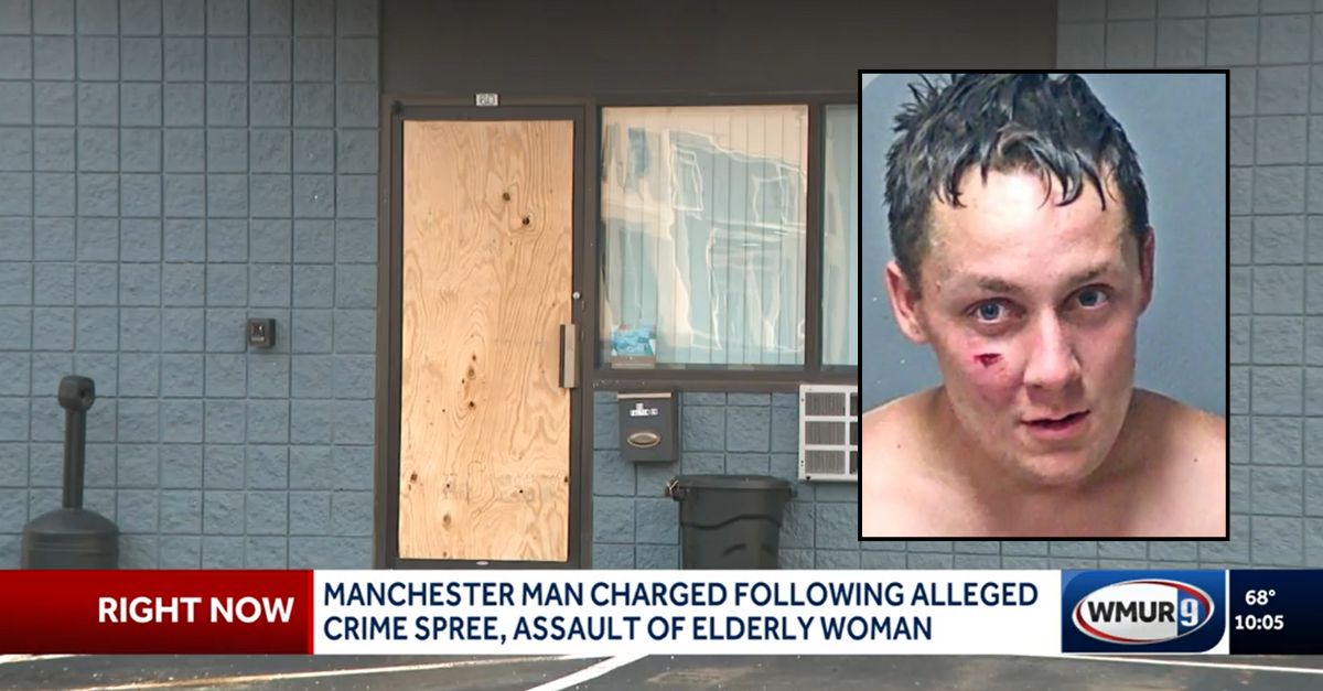 Man arrested after violent crime spree
