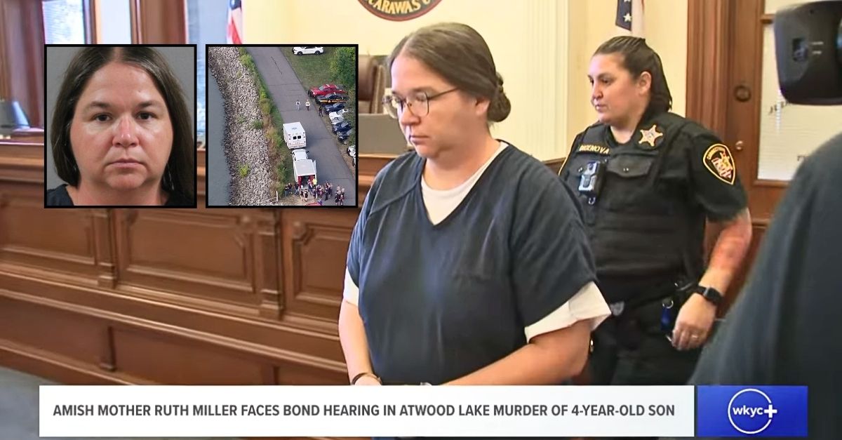 Left inset: Ruth Miller (Tuscarawas County Sheriff