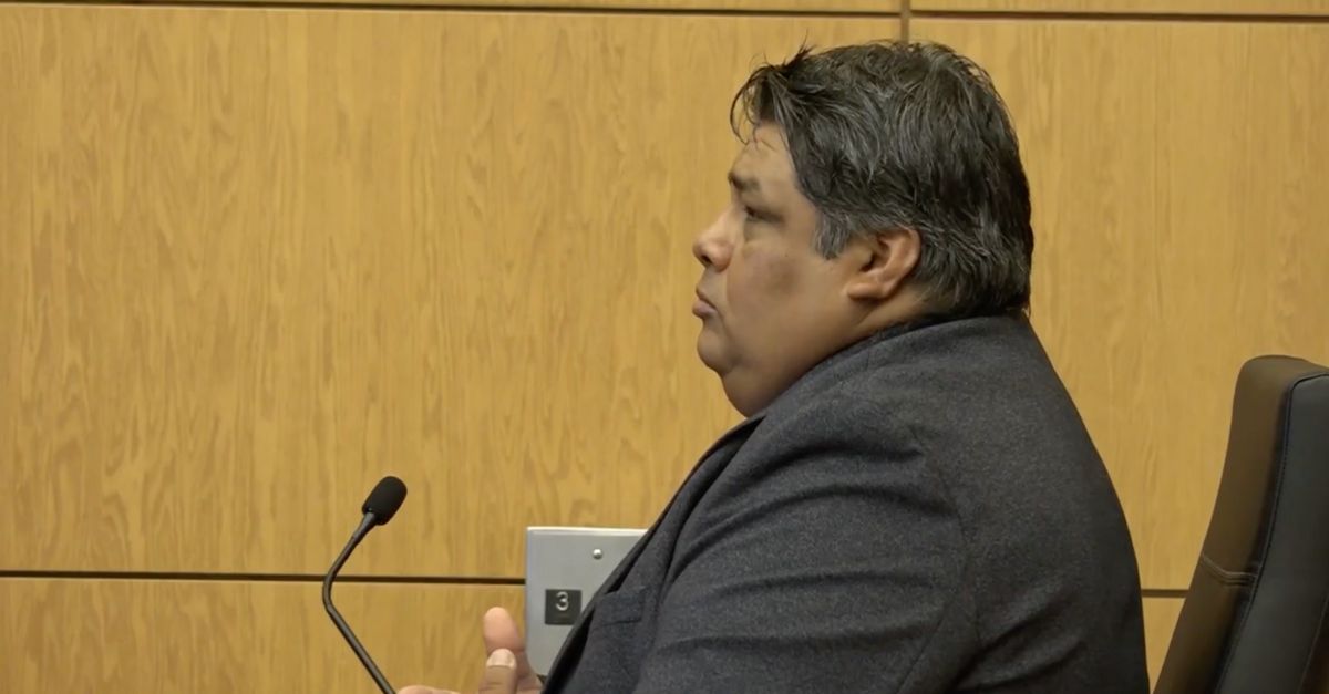 An Escambia County Sheriff's Office deputy testifies during a sentencing hearing for two attempted murderers.