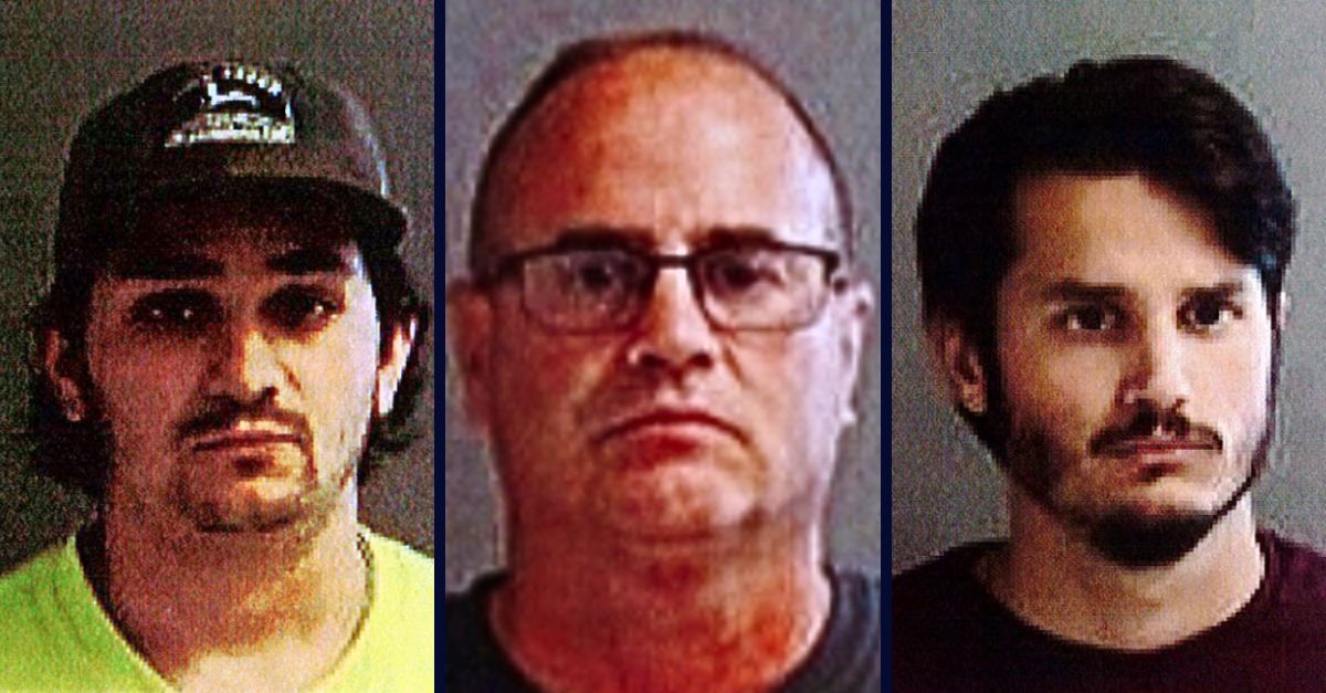 Left to right: John Guzie Jr., John Guzie Sr. and Tanner Guzie (Suffield Police Department).