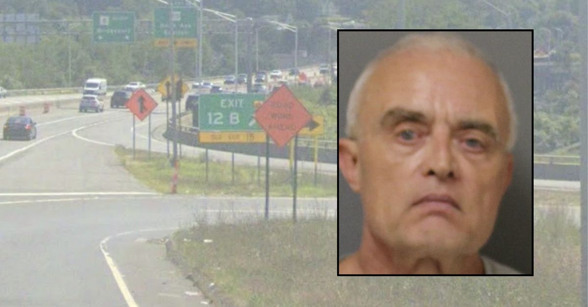 Man allegedly tried to run over pedestrian