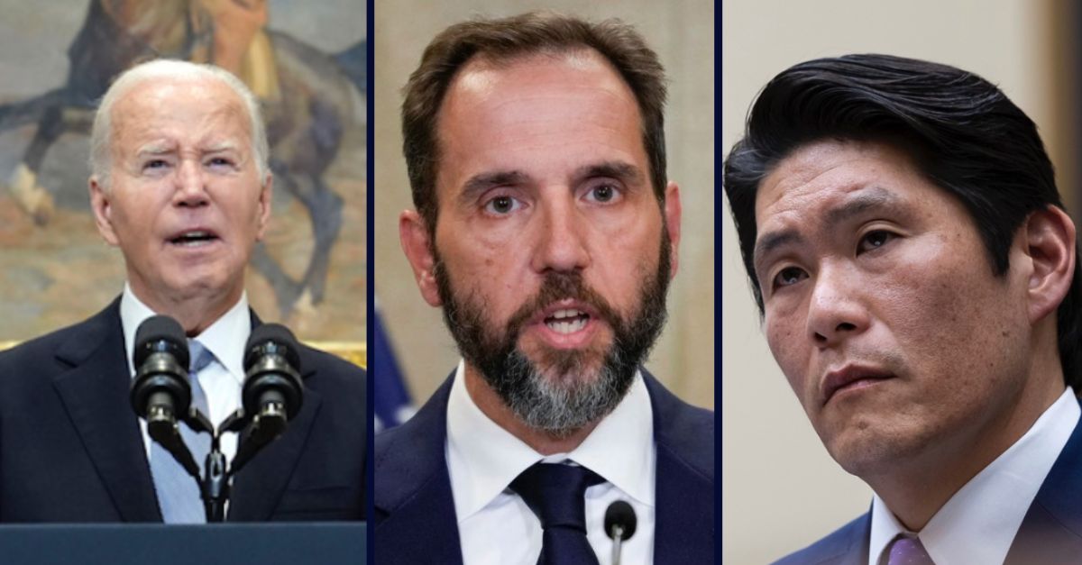 Joe Biden, Jack Smith, Robert Hur