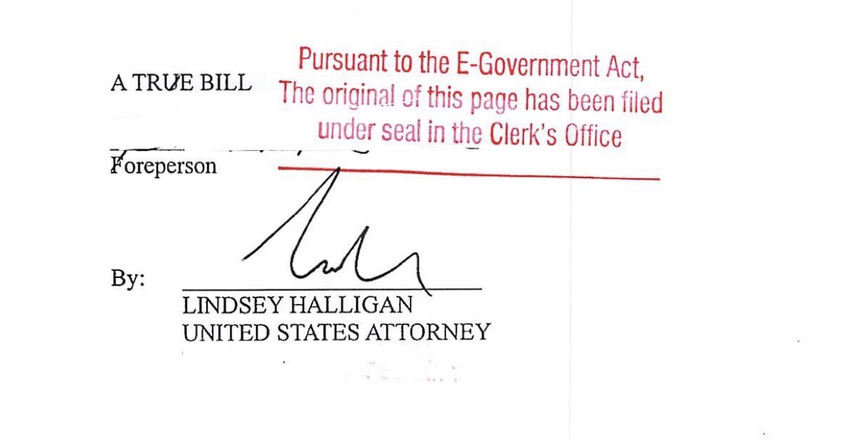 Lindsey Halligan was the only prosecutor to sign James Comey's indictment.