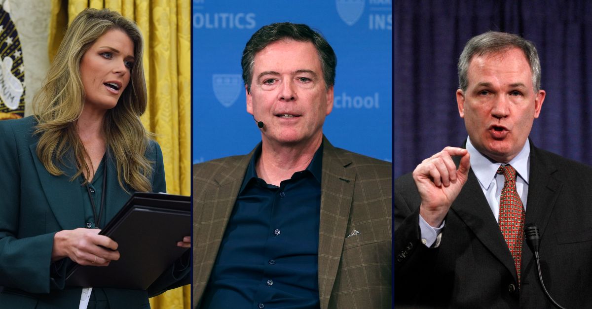 Lindsey Halligan, James Comey, Pat Fitzgerald
