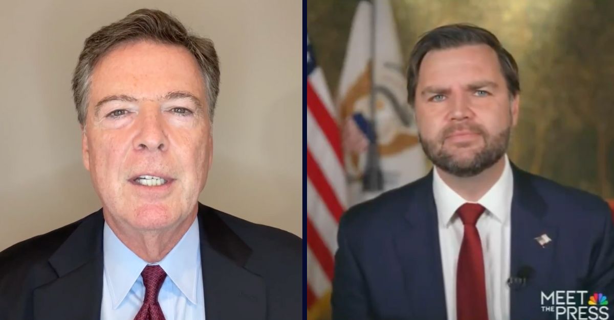 James Comey, JD Vance