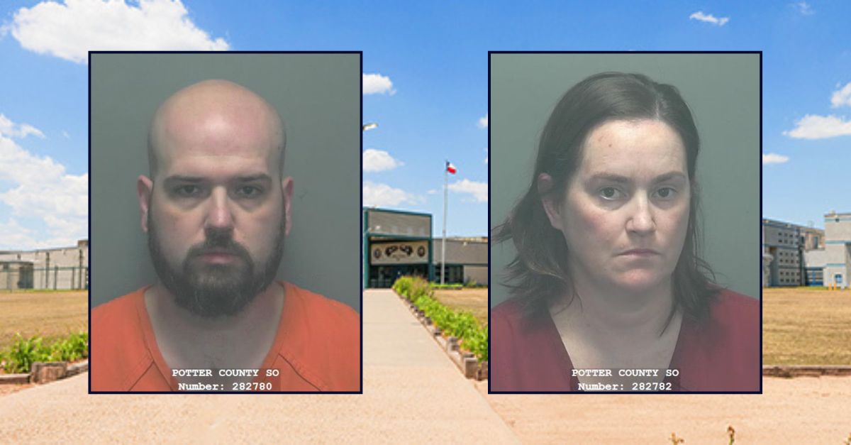 Inset, left to right: William Eugene Romero and Crystal Janelle West (Potter County Sheriff