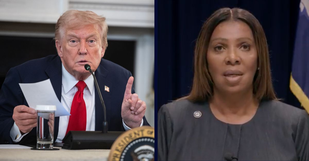 Donald Trump, Letitia James