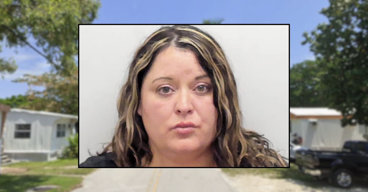 Woman allegedly threw knife at boyfriend's head