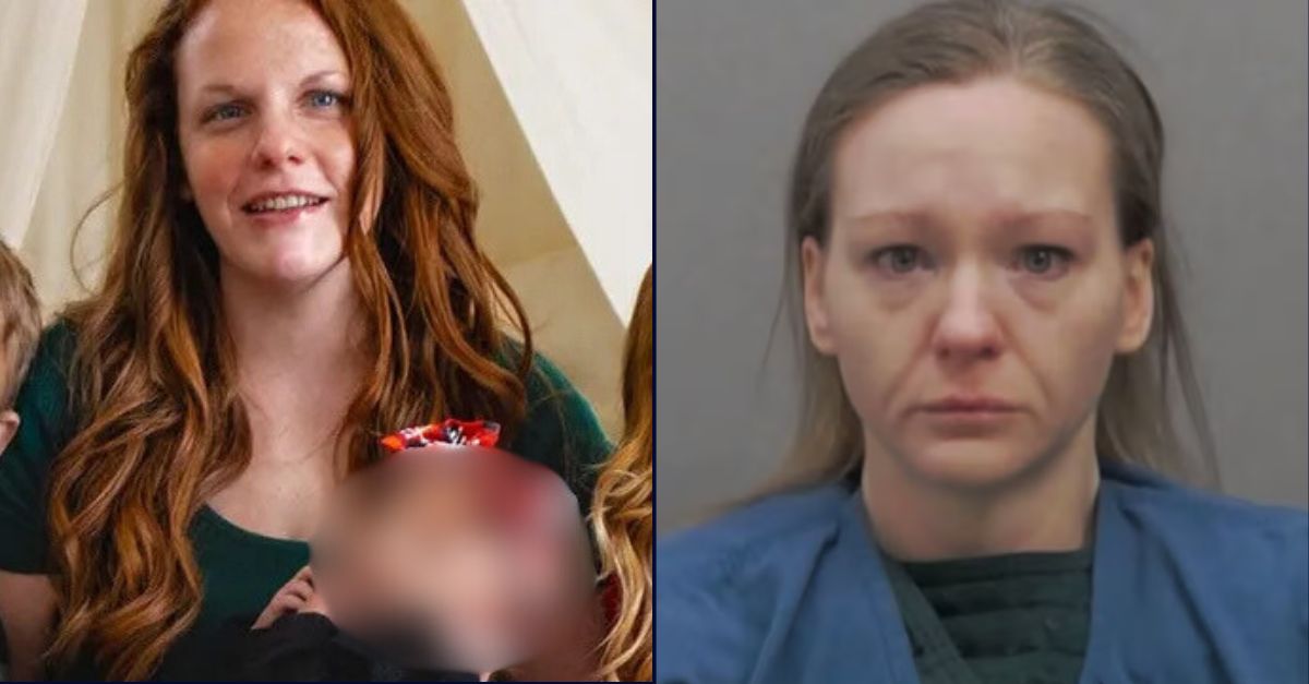 Left: Melissa Bilby and her daughter (GoFundMe). Right: Amanda L. Greger (Clermont County Jail).