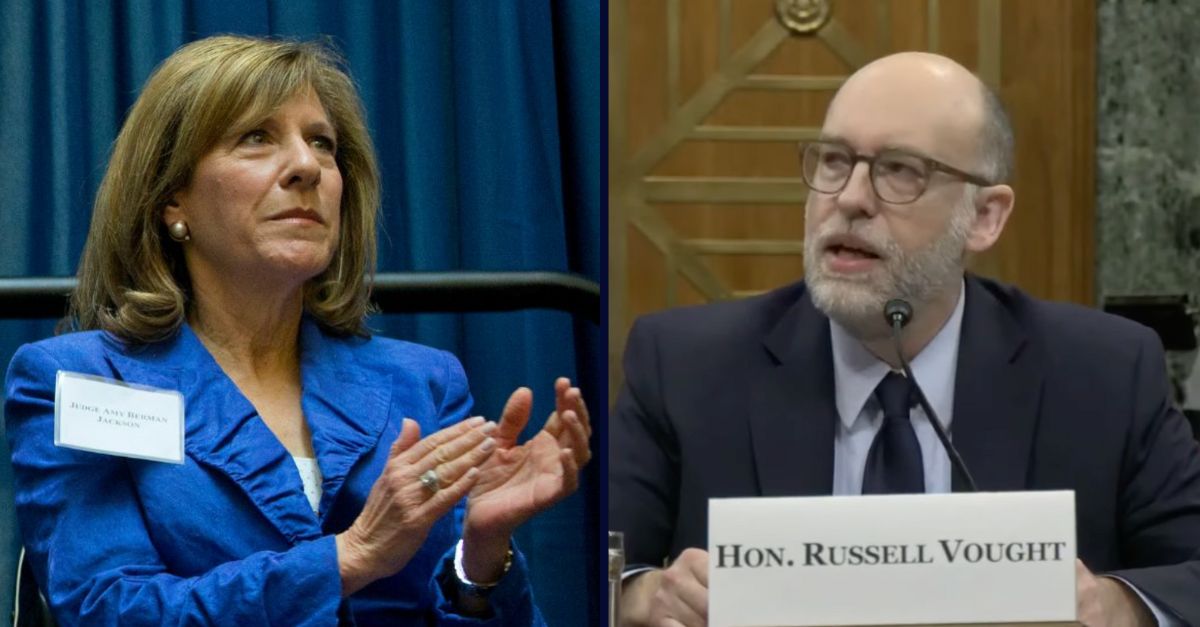 Amy Berman Jackson, Russell Vought