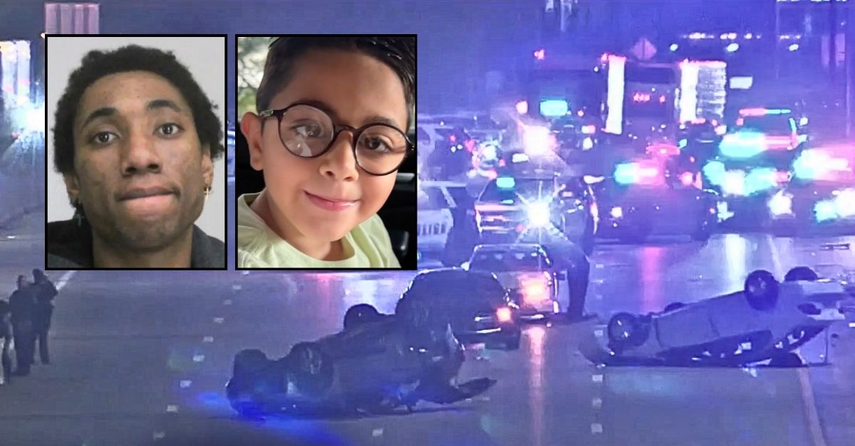 Left inset: Michael McRae (Dallas County Sheriff