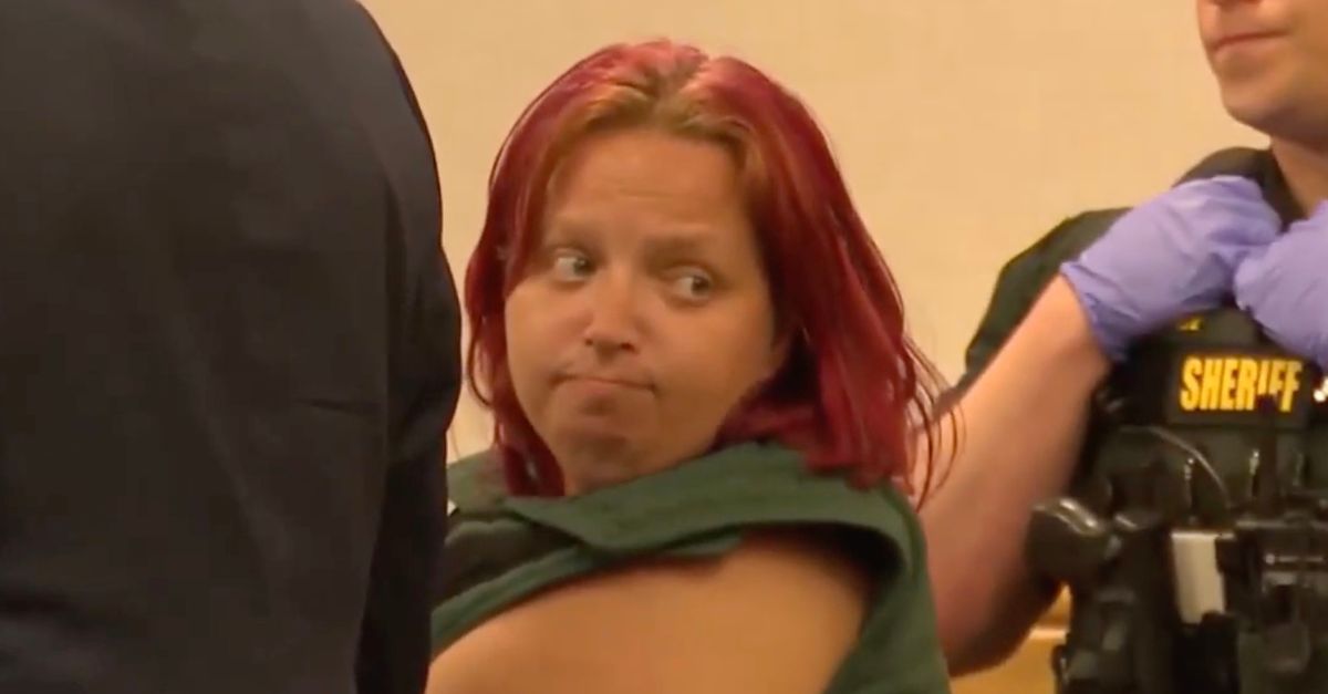 Tara A. Sykes appearing in Escambia County Court in October 2024 (WALA).