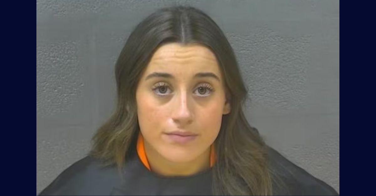 Carly Rae Webb appears in a booking photo.