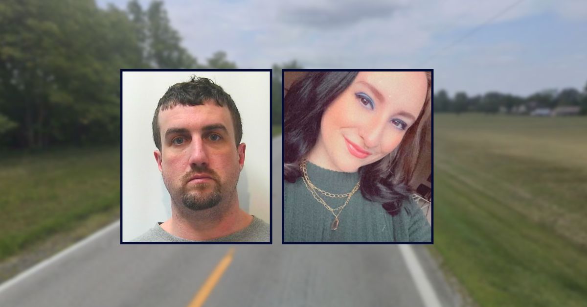 Kyle Long and Rachel Long appear inset against a roadway in Ohio.