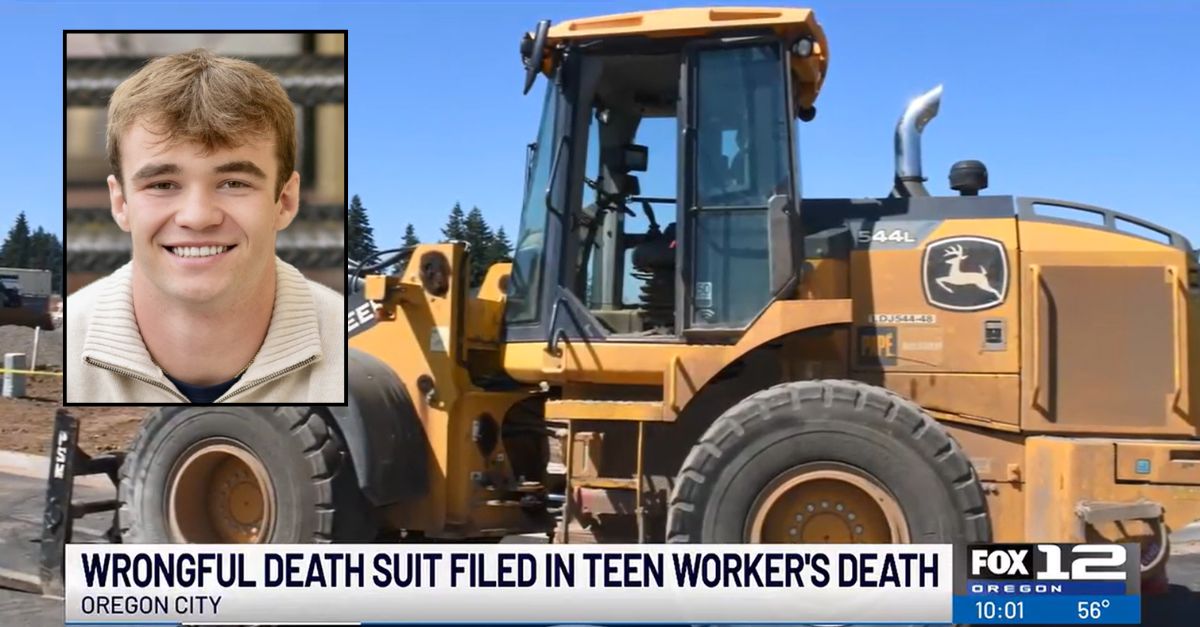 Family sues construction company after teen
