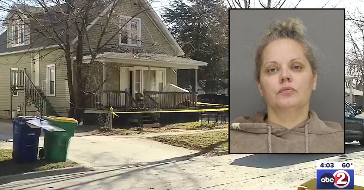 Woman allegedly stabbed fiancé
