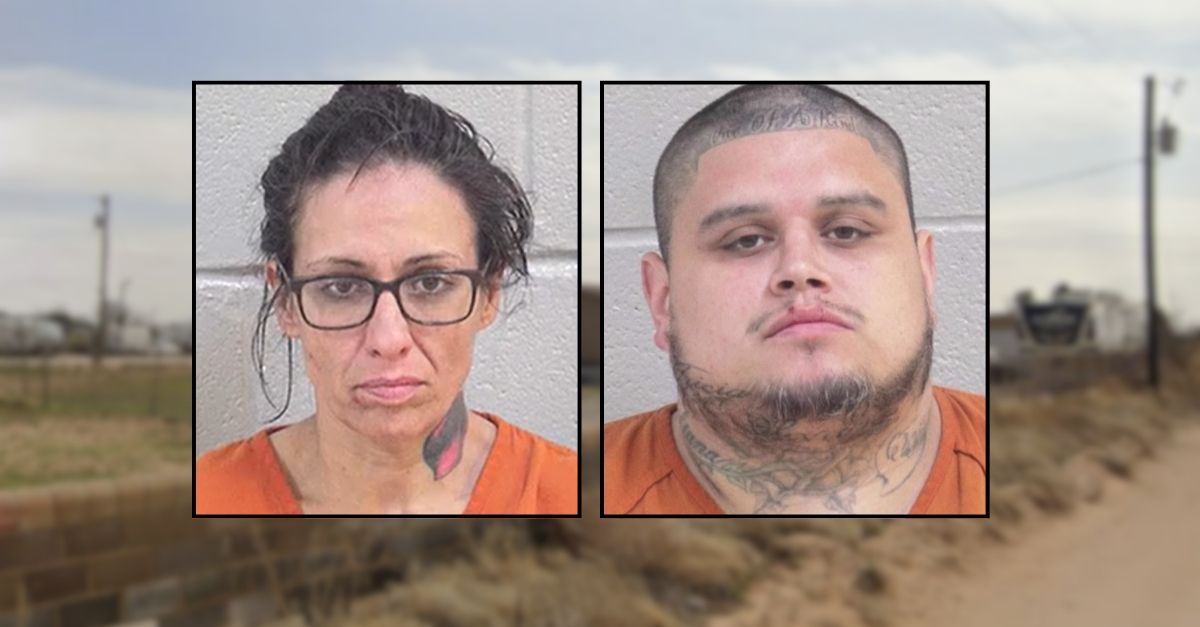 Woman, man arrested after body parts found