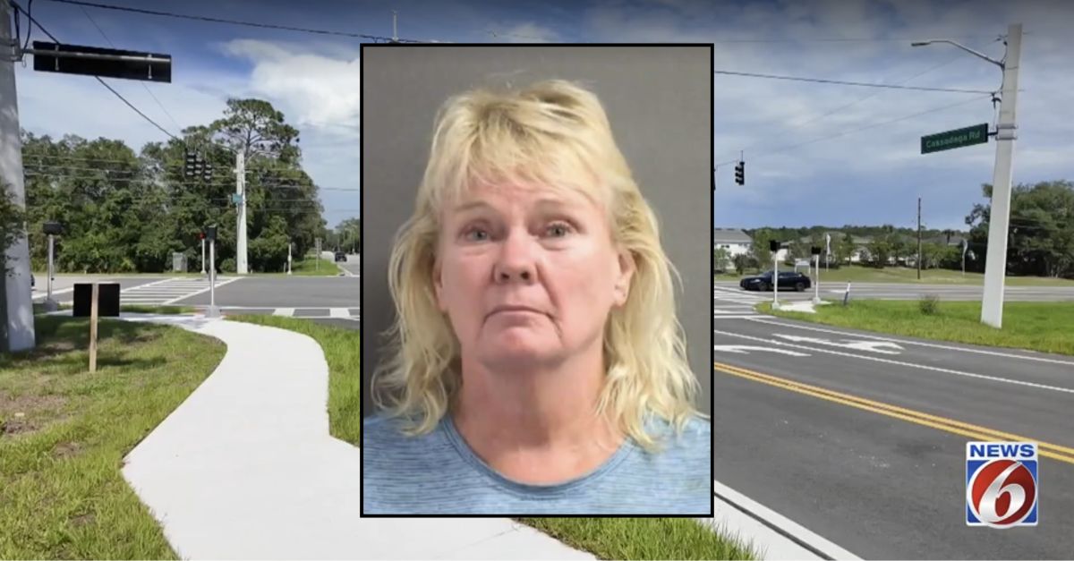 Woman arrested after road rage incident