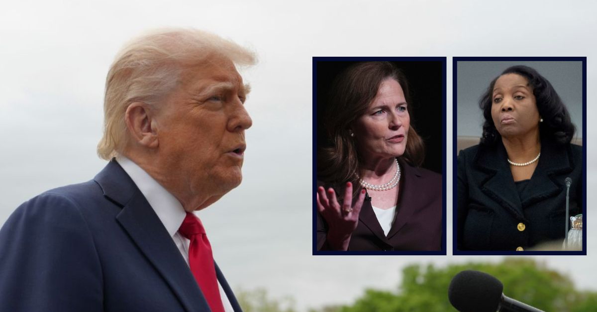 Donald Trump, Amy Coney Barrett, Lisa Cook
