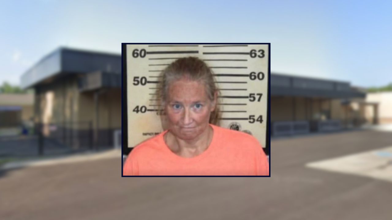 Jennifer Reynolds inset against a school.