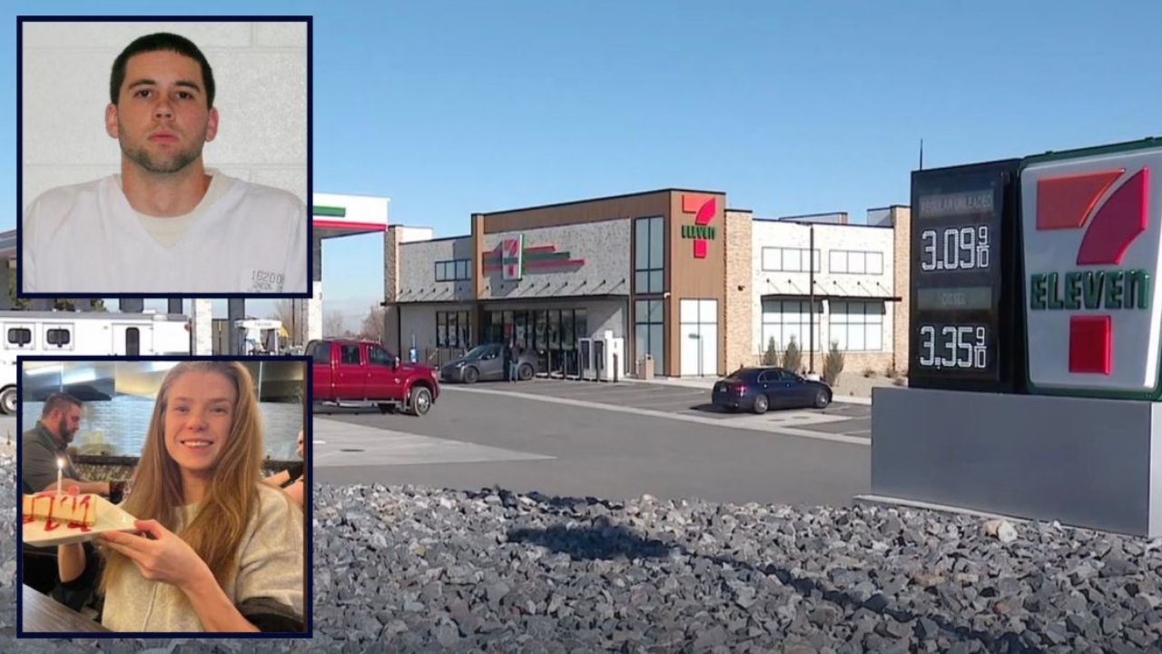 Man who slept in car outside 7-Eleven after putting girlfriend's body 'in a cardboard box in the trunk' is convicted